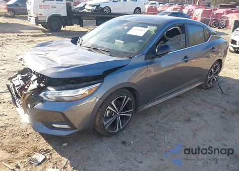 2022 Nissan Sentra Sr Xtronic Cvt z USA, uszkodzony, nr VIN 3N1AB8DV3NY299308